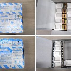 National Panasonic TOSHIBA 埋込スイッチ 長期保管品 スイッチ まとめ売り 個数さまざま 苫小牧西店の画像