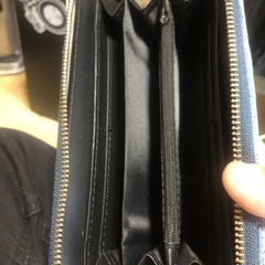 デニムリメイク長財布の画像