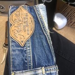 デニムリメイク長財布の画像