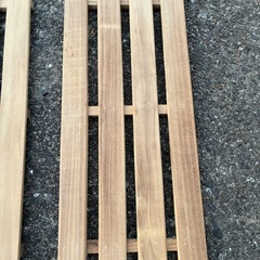 すのこ（2つ）の画像