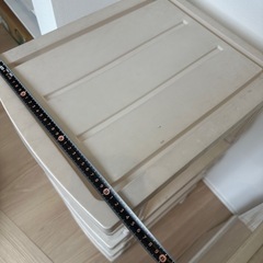 【収納ケース】三段　キャスター付き　　ベージュの画像