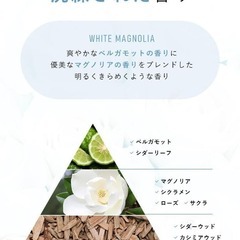 フィスホワイト ルームフレグランス 200ml 約2.5ヶ月分 リードディフューの画像