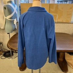 K2511-039 AS SPORTS プルオーバー フリース ブルー サイズ表記なし ほつれ有りの画像