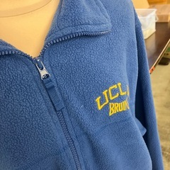 K2511-039 AS SPORTS プルオーバー フリース ブルー サイズ表記なし ほつれ有りの画像