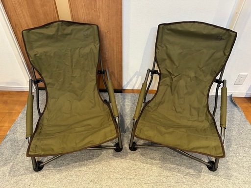 クオルツ　ハイバックローチェア　2脚セット　室内使用のみ クオルツ ハイバックローチェア 2脚セット 室内使用のみ