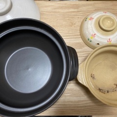 8号・5.5号 土鍋2個セットの画像