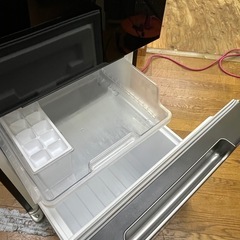 #35 どっちもドア SHARP 2021年 152L SJ-GD15G-B 2ドア ガラスパネルの画像