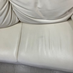 O 2511-037 3人掛けソファ キズ 汚れありの画像