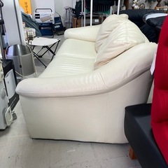 O 2511-037 3人掛けソファ キズ 汚れありの画像