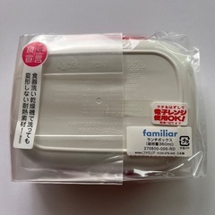 新品未使用　ファミリアお弁当箱&冷水筒　赤の画像