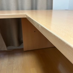 fantoni GF L型デスク 幅160cm (デスク L字デスク パネル脚)PLUSの画像