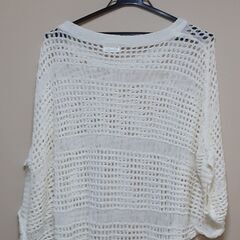 透かし編みニット　T-409の画像