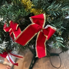 クリスマスツリー120センチ　飾り付の画像