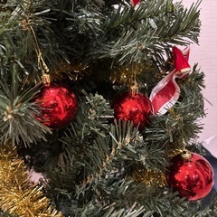 クリスマスツリー120センチ　飾り付の画像