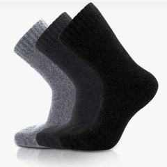 メンズ靴下 ウール メンズ ソックス 冬 防寒 厚手 スポーツ 通気性の画像