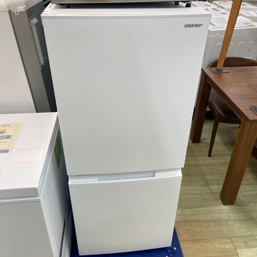SHARP 152L冷凍冷蔵庫【リサイクルフカツ岡崎倉庫店】251102SM-1