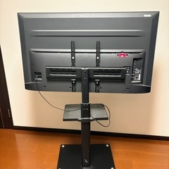テレビ+テレビスタンドのセットの画像