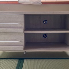 テレビ台 ローボード TVボード TV台 テレビボード オークホワイトの画像