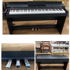 ジモティー限定価格! S382 ⭐ 電子ピアノ+椅子セット  Carina カリーナ LUP-0088 動作確認済 USED 綺麗の画像