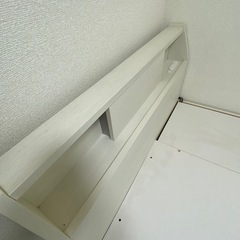 ニトリ　ベッドフレーム　シングル(商品名:シングルベッドフレーム(アザン3 チェスト40J/WW))の画像