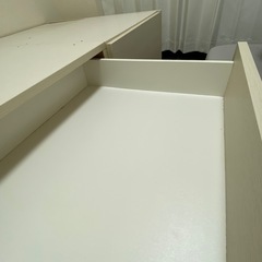 ニトリ　ベッドフレーム　シングル(商品名:シングルベッドフレーム(アザン3 チェスト40J/WW))の画像