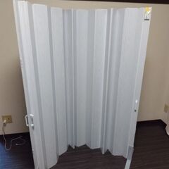 フレキシブルパネルパーティション マグネット付き 幅180cm ホワイトウッド パーテーションの画像