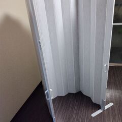 フレキシブルパネルパーティション マグネット付き 幅180cm ホワイトウッド パーテーションの画像