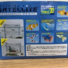 外掛式産卵飼育ボックス　サテライトの画像