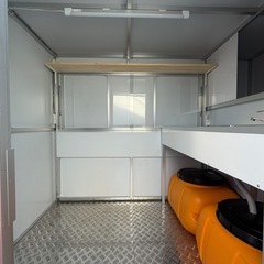 キッチンカー軽トラックの画像