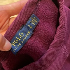 ラルフ　裏起毛トレーナーの画像