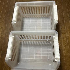 【決まりました】重ねられるケース　35×45 　2個の画像