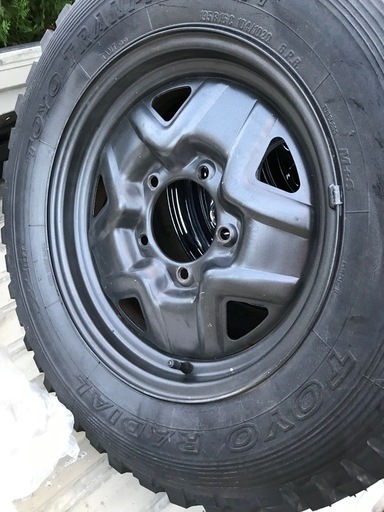 ジムニースペアバリ山未着地