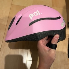 あげます！幼児用ヘルメットピンクの画像