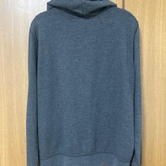 Hollister グレー フルジップ パーカー Sの画像