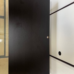 デスク　ダークブラウンの画像