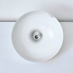 【美品】【無印良品】ペンダントライトアルミL  ホワイト1個　 の画像