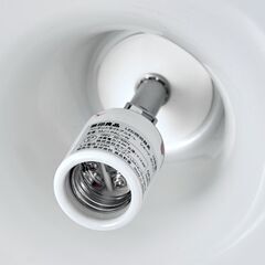 【美品】【無印良品】ペンダントライトアルミL  ホワイト1個　 の画像