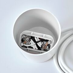 【美品】【無印良品】ペンダントライトアルミL  ホワイト1個　 の画像