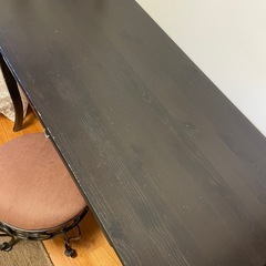 IKEAレア廃盤品LEKSVIKデスク　アンティーク風　木製の画像