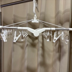 洗濯　物干しの画像