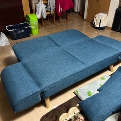 取引中　ソファ　ベッドになります　使用頻度少ないので綺麗　の画像