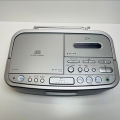 SONY CFD-E501 CD カセットラジカセ シルバーの画像