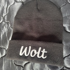 【フーデリ】ニット帽　新品未使用の画像