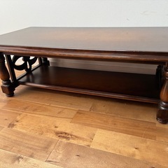 アンティーク 飛騨産業　ローテーブルの画像