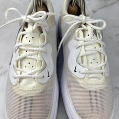 【新品級】NIKE ナイキ メッシュ スニーカー ゴルフ25 白 サマーライトの画像