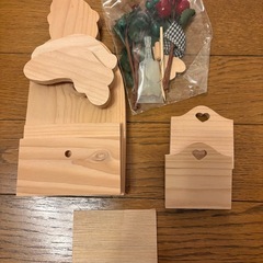 クリスマス　サンタ小物入れキットの画像