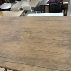 リユースのサカイ栃木店★ジモティ割あり★  テーブル ブラウン W80×D50×H71.5 クリーニング済み TC11424の画像