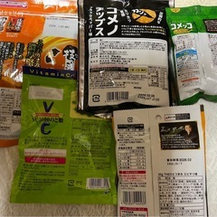 お菓子いろいろの画像