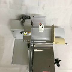 【北見市発】ハクラ精機 アルファ70 一枚切スライサー A-70 シルバー 業務用 卓上 (D6655kxwYM)の画像