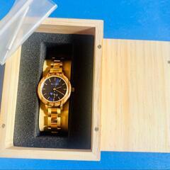 【未使用】Wils Fabrik 腕時計（ゴールドストラップ）の画像